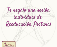 Tarjeta Regalo Sesión de Reeducación Postural Tarjeta Regalo Sesión de Reeducación Postural