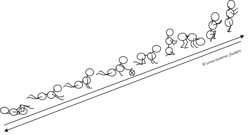 Desde la posición fetal a la puesta en pie Desde la posición fetal a la puesta en pie