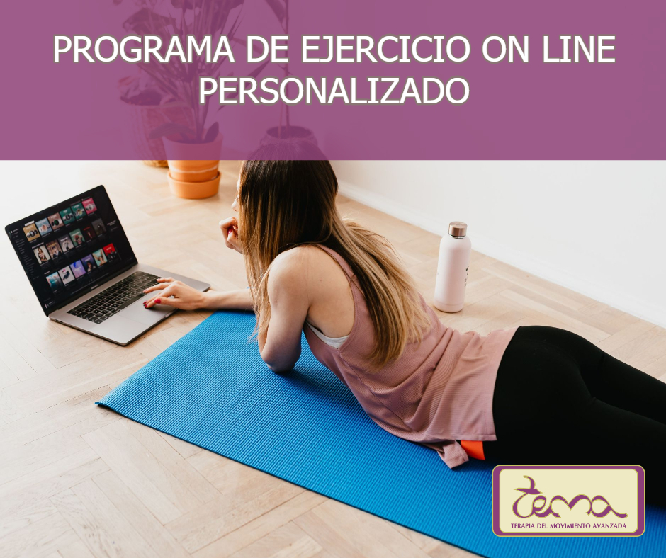 Programa de ejercicios on line personalizado Movitae